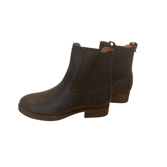 Frye Melissa Double Sole Black Chelsea Boot Size 9 New - Picture 6 of 10